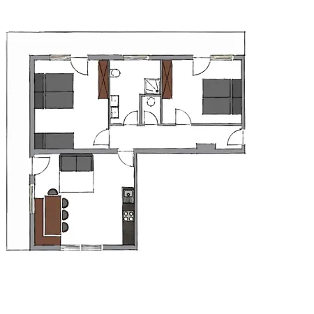 Апартаменты Alpen Kirchberg Кирхберг